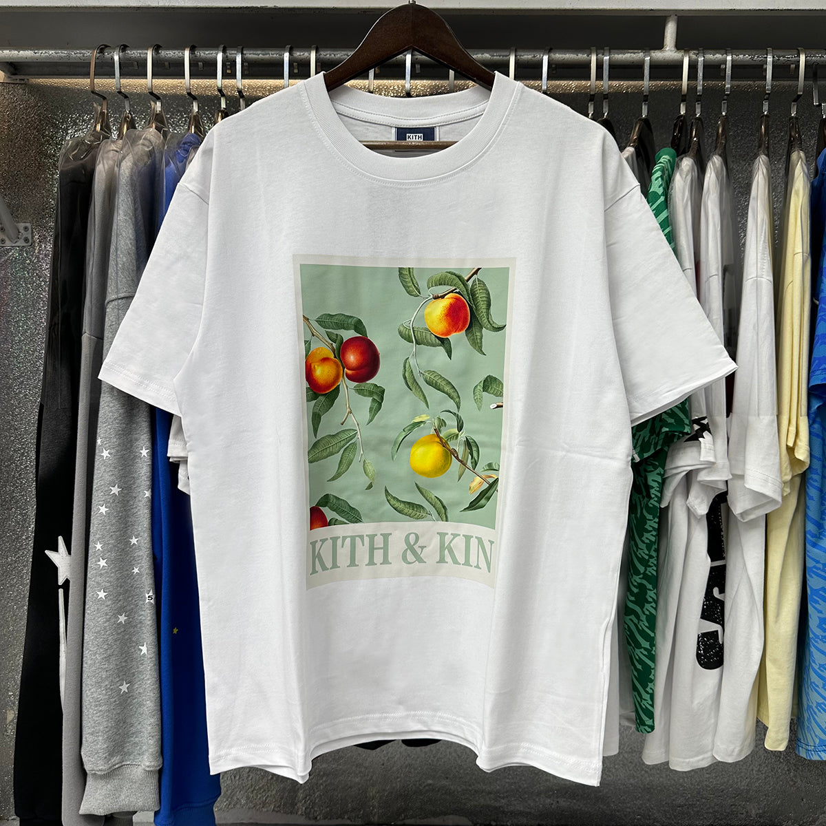 Kith T-Shirt Peach Printed Tee