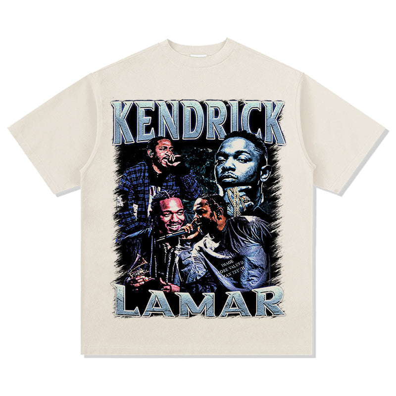 KENDRICE blue gradual change t-shirt