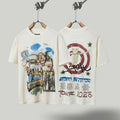 Travis Scott T Shirts Cactus Jack x Utopia Tour Utopia joint model Heaven and Hell short sleeve