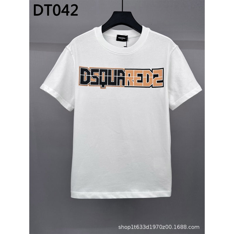 DSQ2 T Shirts Tide Letter Print