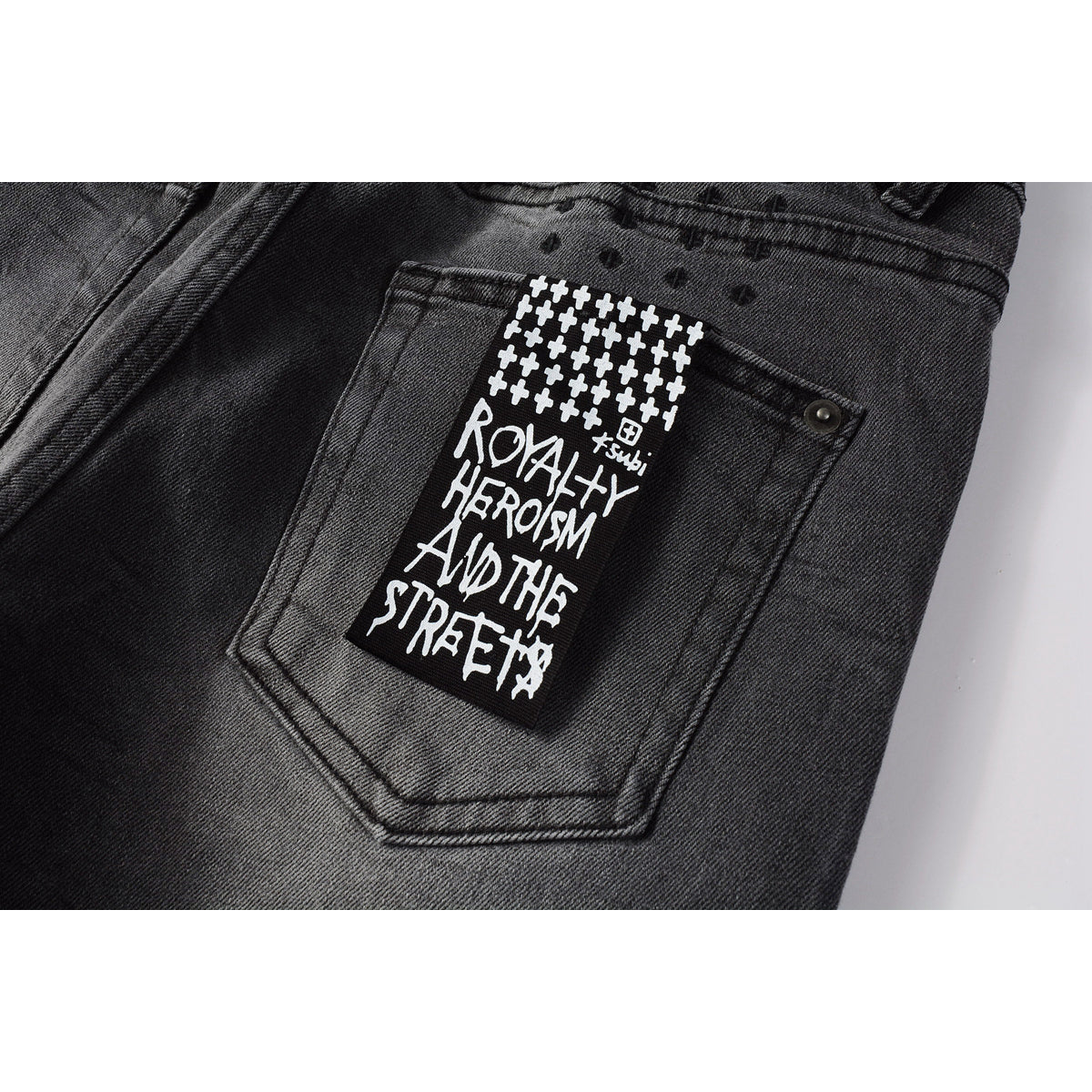 KSUBI Jeans Men's Straight High Street Pants