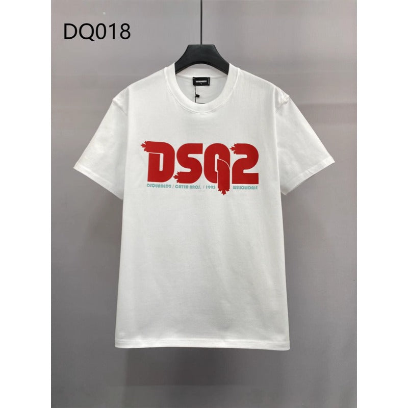 DSQ2 T Shirts Trendy Crew Neck Bottom Shirt