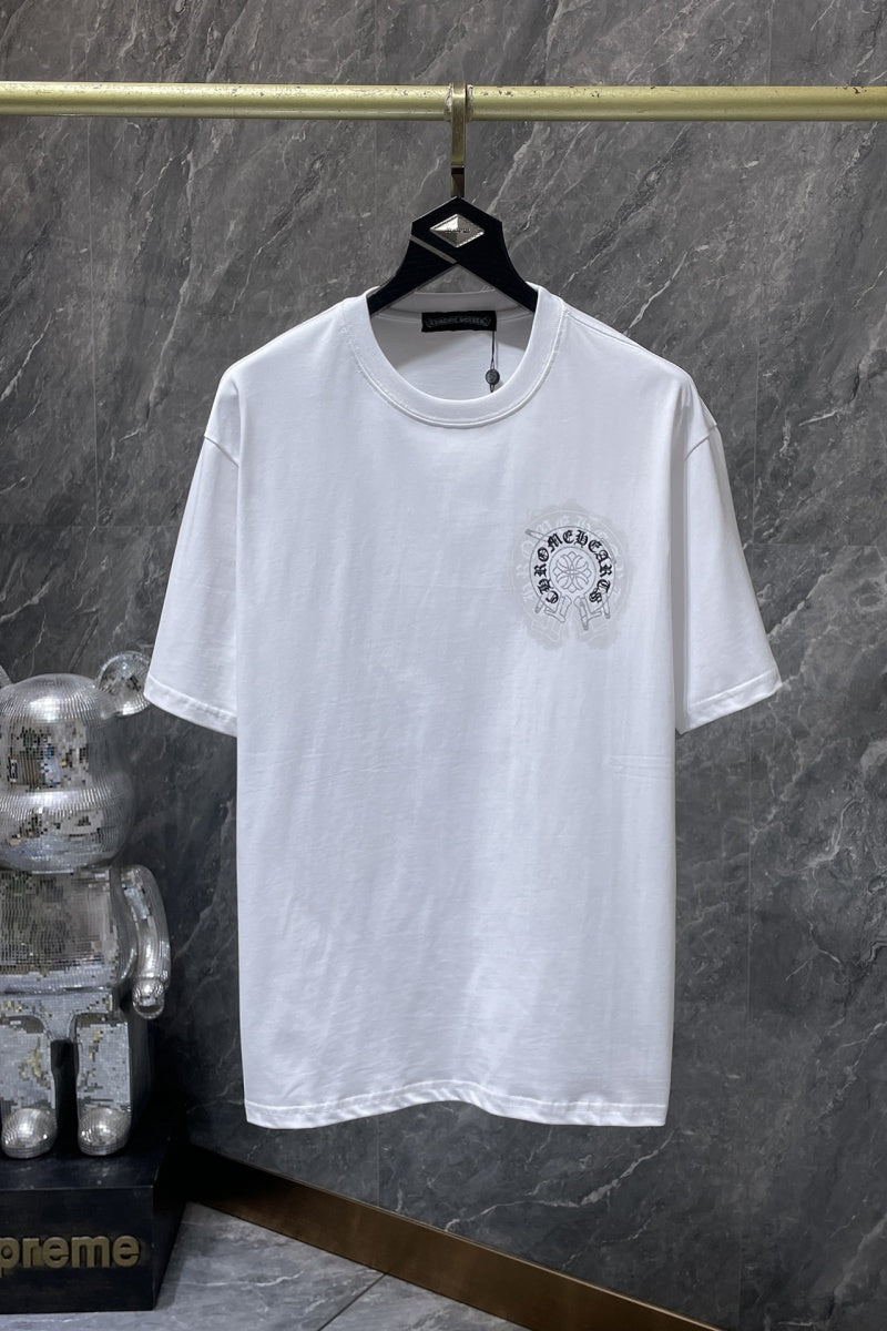 Chrome heart T shirts High-quality 100% cotton streetwear
