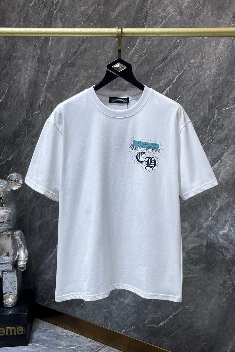 Chrome heart T shirts High-quality 100% cotton streetwear
