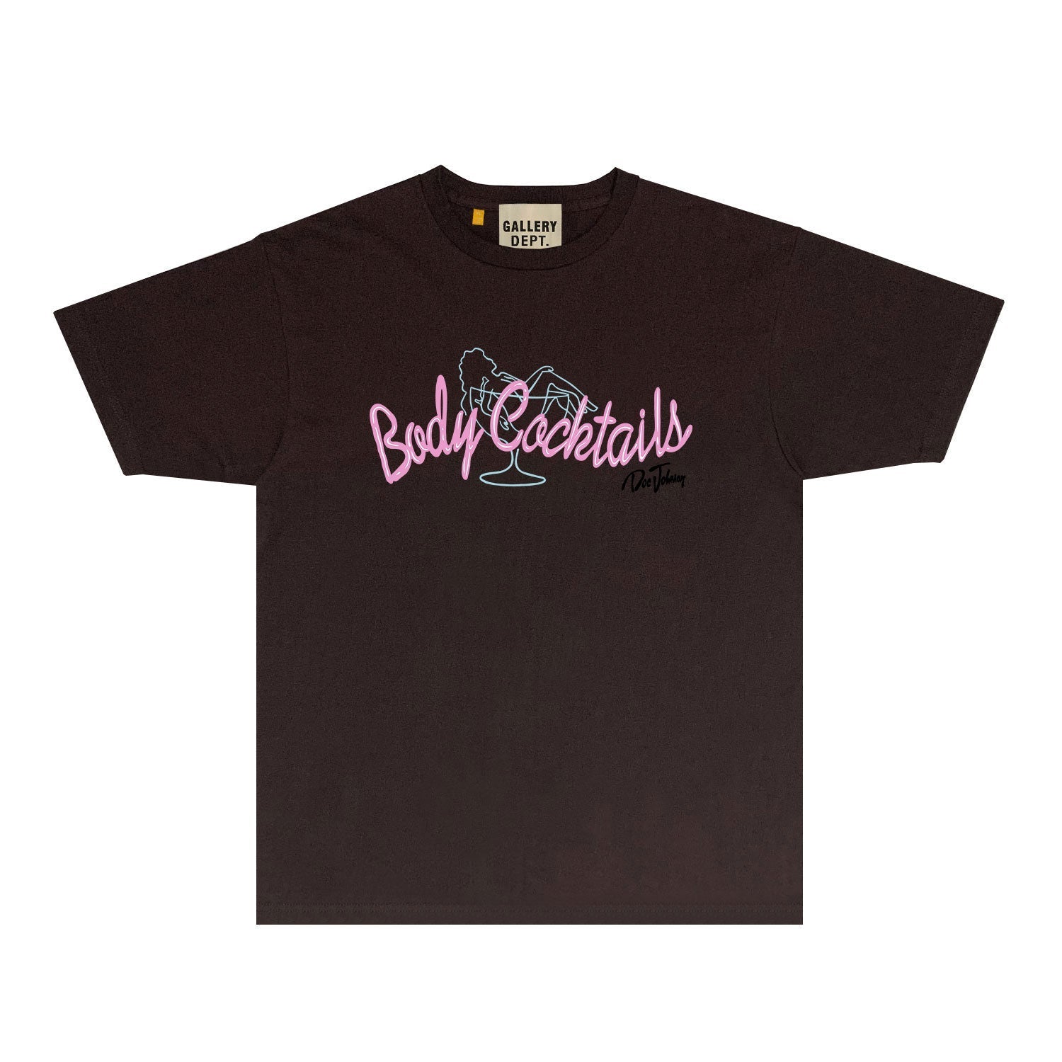 Gallery Dept T Shirt Retro Printed Loose Short-Sleeved Shirt (part2)
