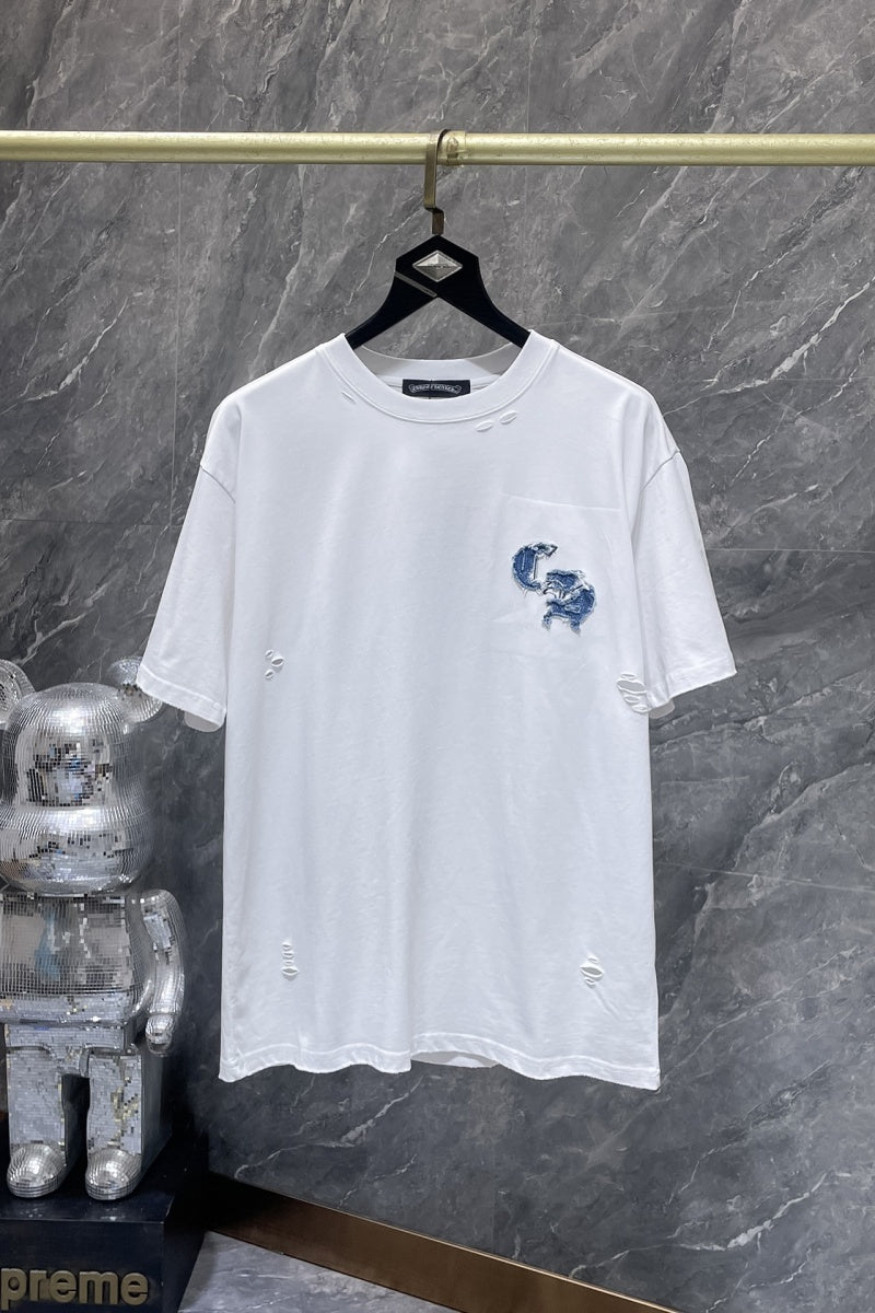 Chrome heart T shirts High-quality 100% cotton streetwear