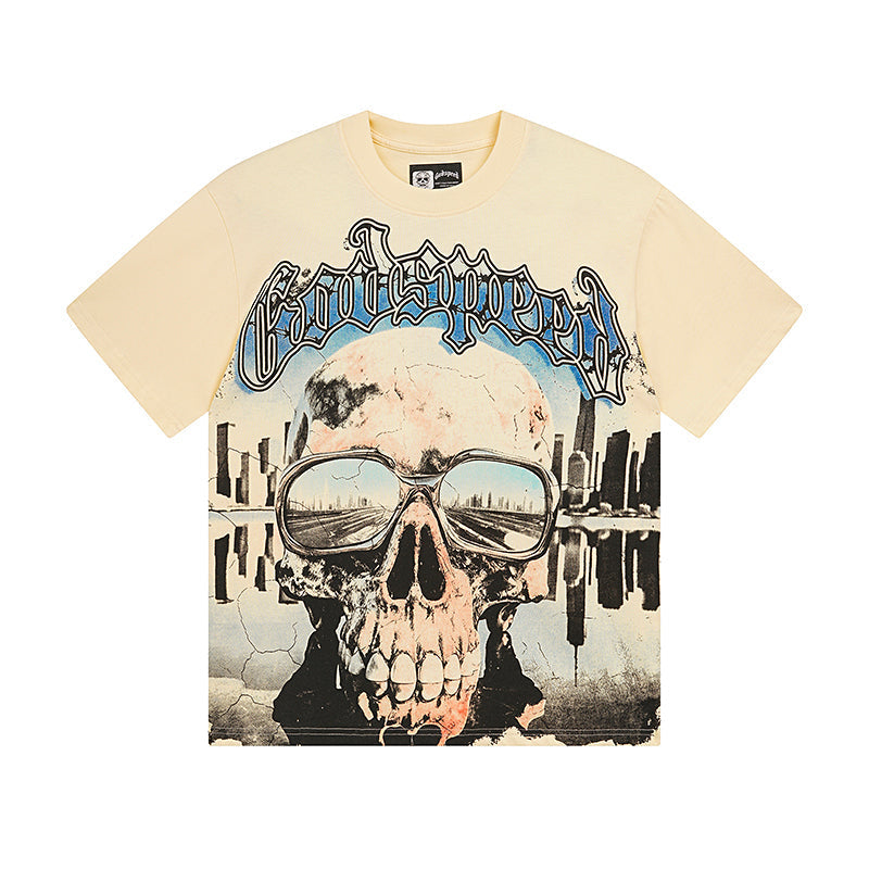 Godspeed T-Shirt Retro Fantasy Pattern