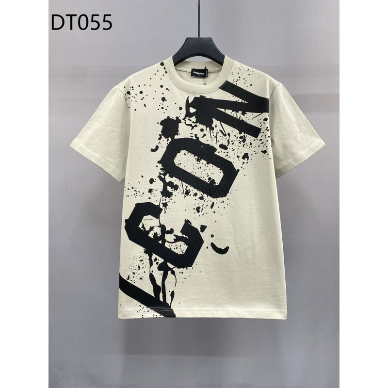 DSQ2 T Shirts Graffiti ICON Printing
