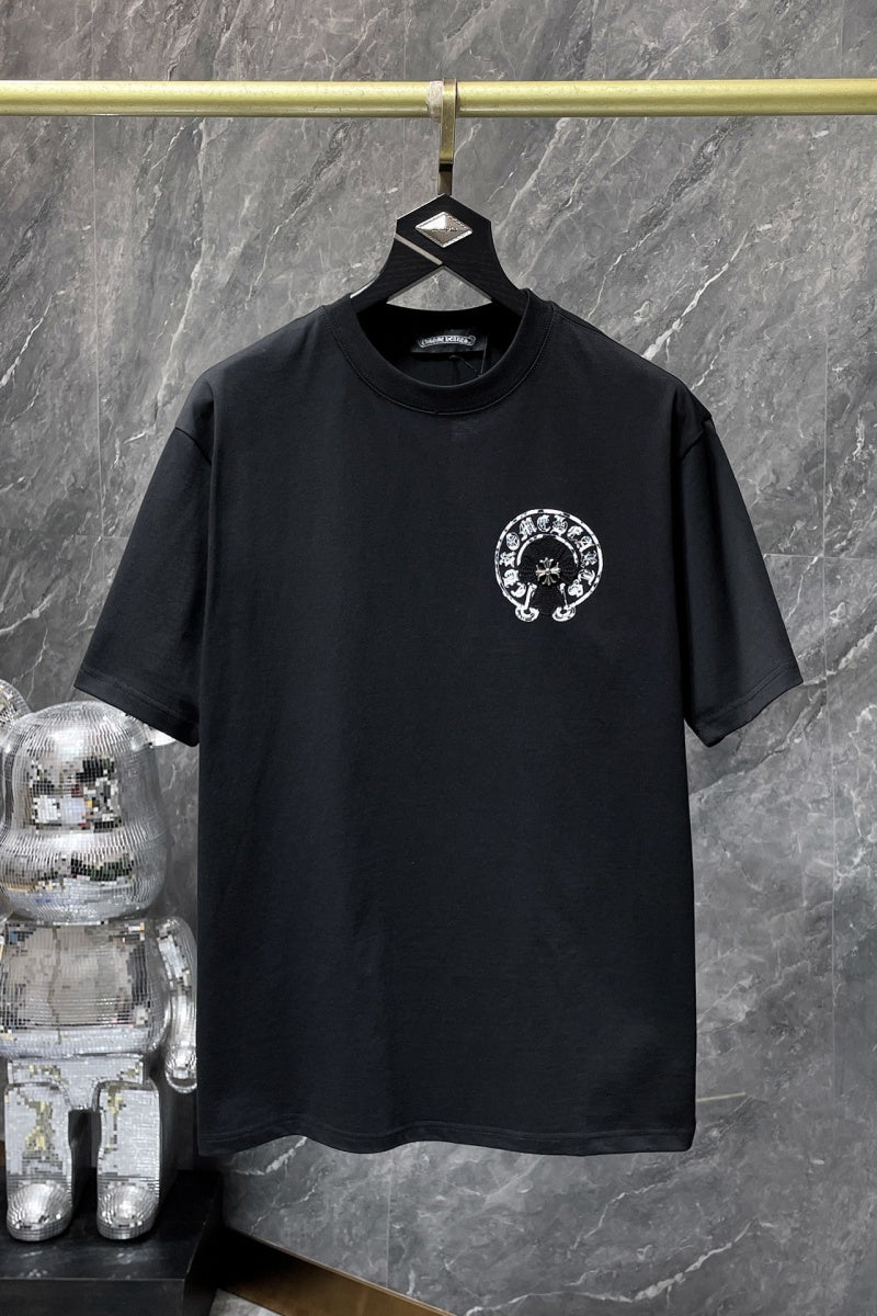 Chrome heart T shirts High-quality 100% cotton streetwear