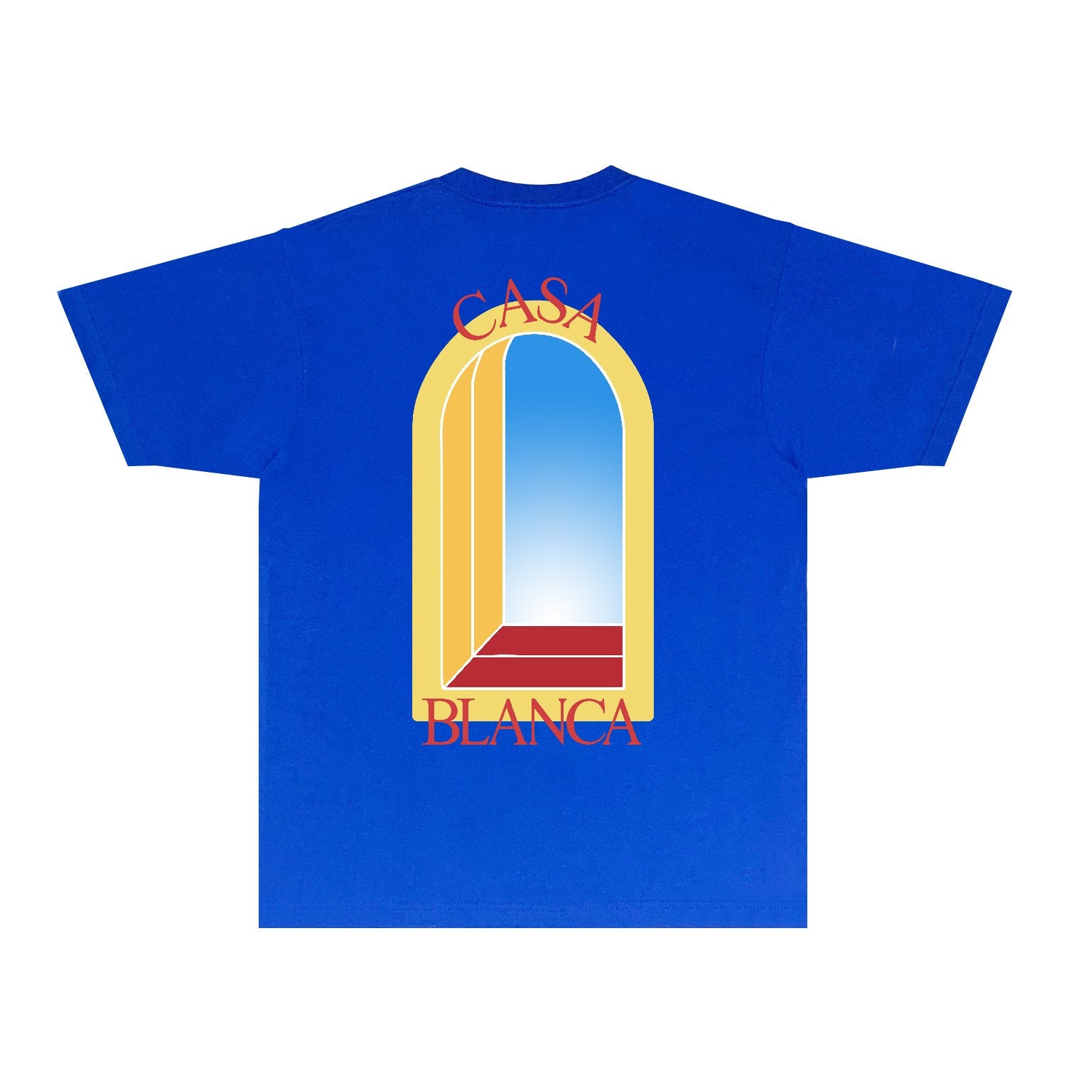 Casablanca T Shirts Fashion Print Street