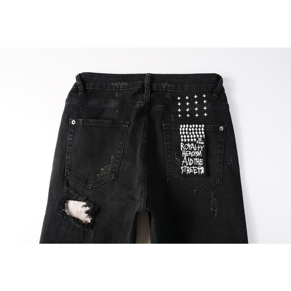 KSUBI Jeans Men's Straight High Street Pants