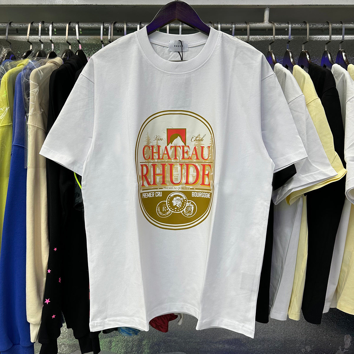 Rhude T Shirts Premier Cru