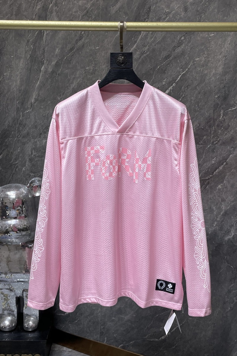 Chrome heart Long Sleeve Shirts High-quality 100% cotton streetwear