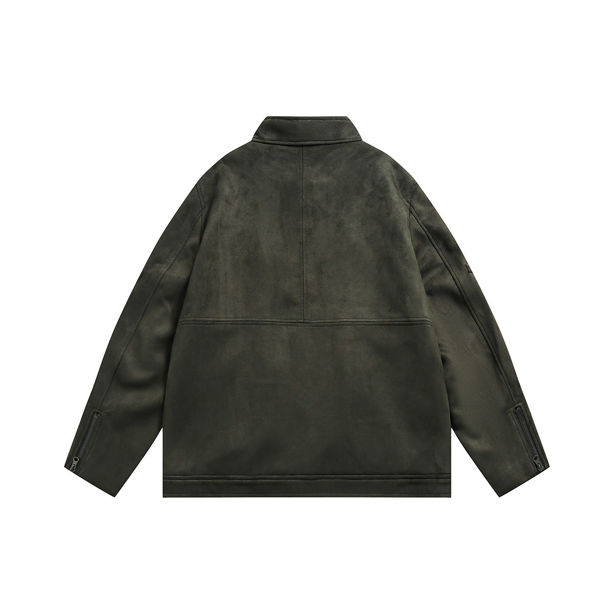 Unisex Jacket Vintage Multi-Pocket Workwear Jacket Top Baggy Coat