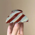 Sea Salt Mint Twill Grab Clip Fresh Half Tie Hair Shark Clip Hair Clip
