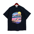 Rhude T Shirt Vintage Yacht Color Alphabet Print Short Sleeve T-Shirt