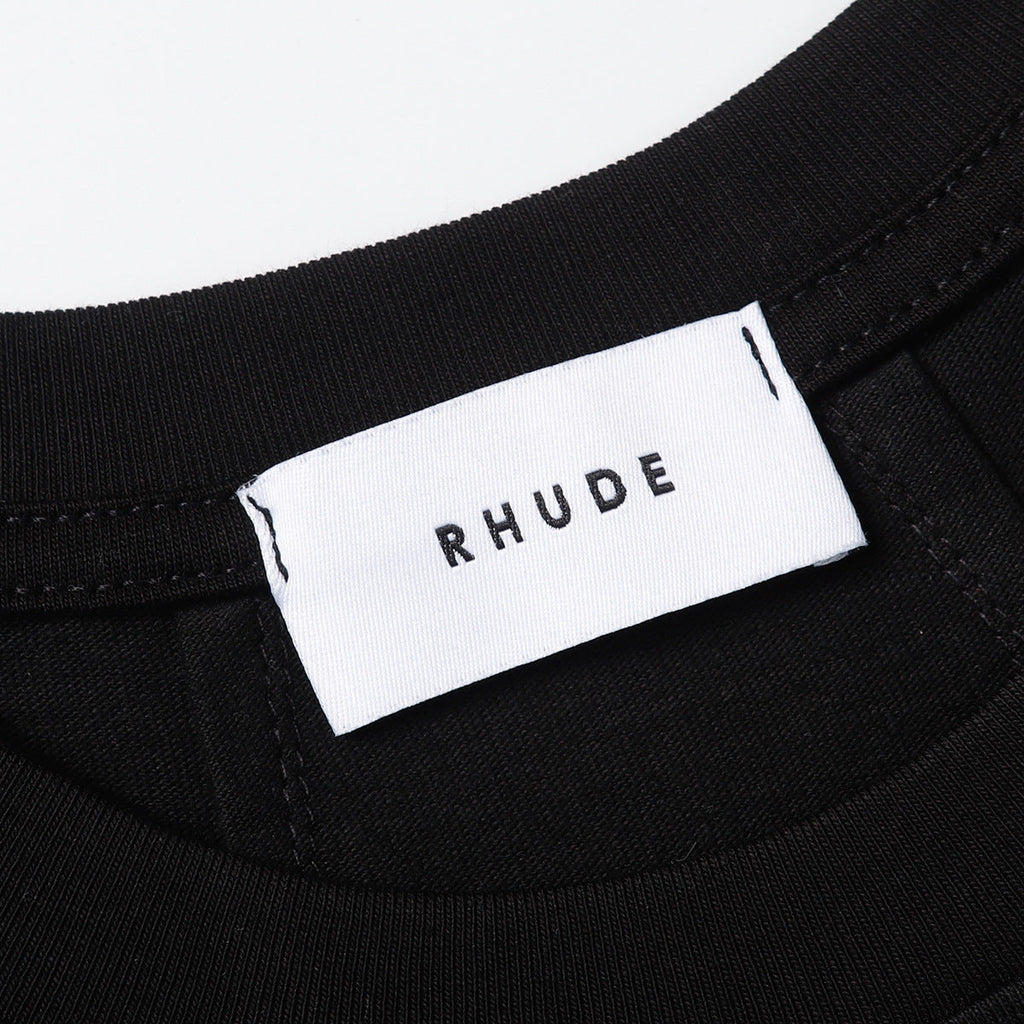 Rhude T Shirt Sailing Coconut Tree Print Short Sleeve T-Shirt