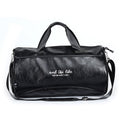 Leather duffel bag fashion shoulder messenger bag sports bag men's travel bag fitness bag women's portable training bag