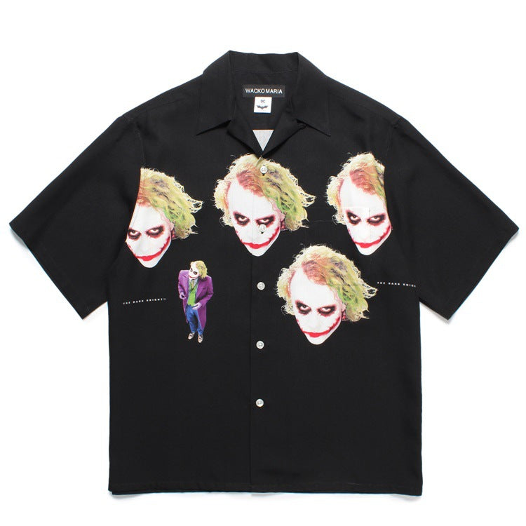 GUILTYPARTIES TIGER Shirts Batman movie short-sleeved shirt
