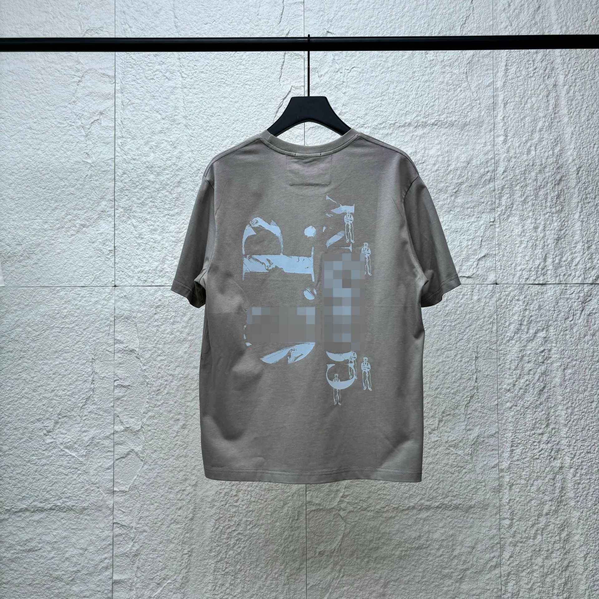 Cp Company T Shirts Printed Casual Crew Neck Short Sleeves