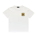 Amiri T Shirt Letter Print Casual Hip Hop Short Sleeve T-shirt