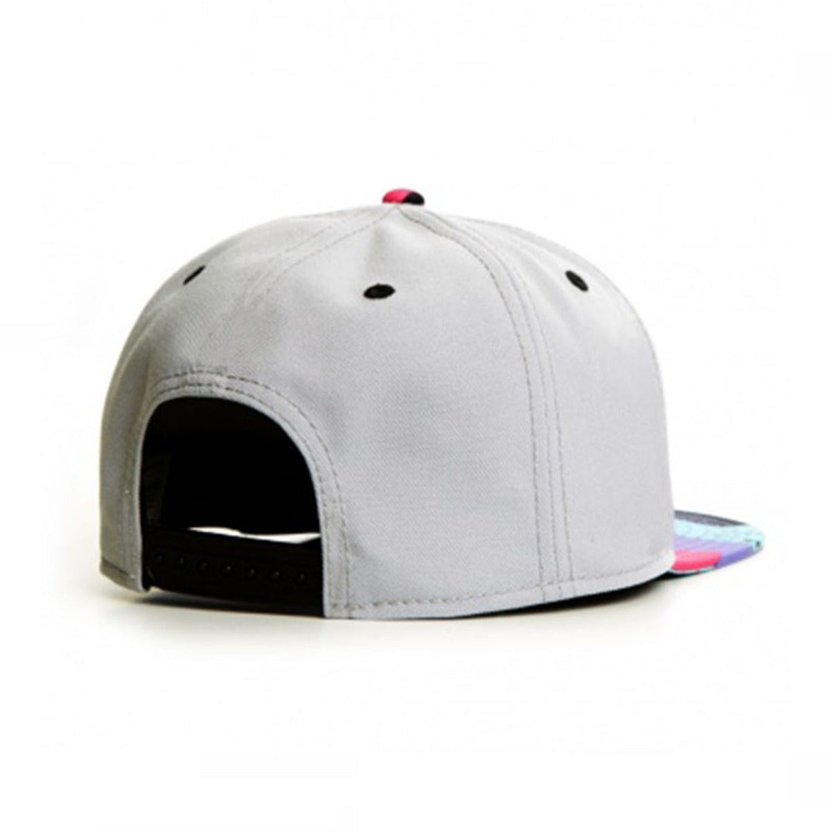 Trendy flat brimmed snapback hats blank without embroider