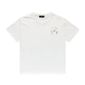 Amiri T Shirt Bone Letter Print Casual Round Neck