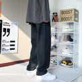 Men Jeans Loose Jeans Trousers Autumn Straight Pants