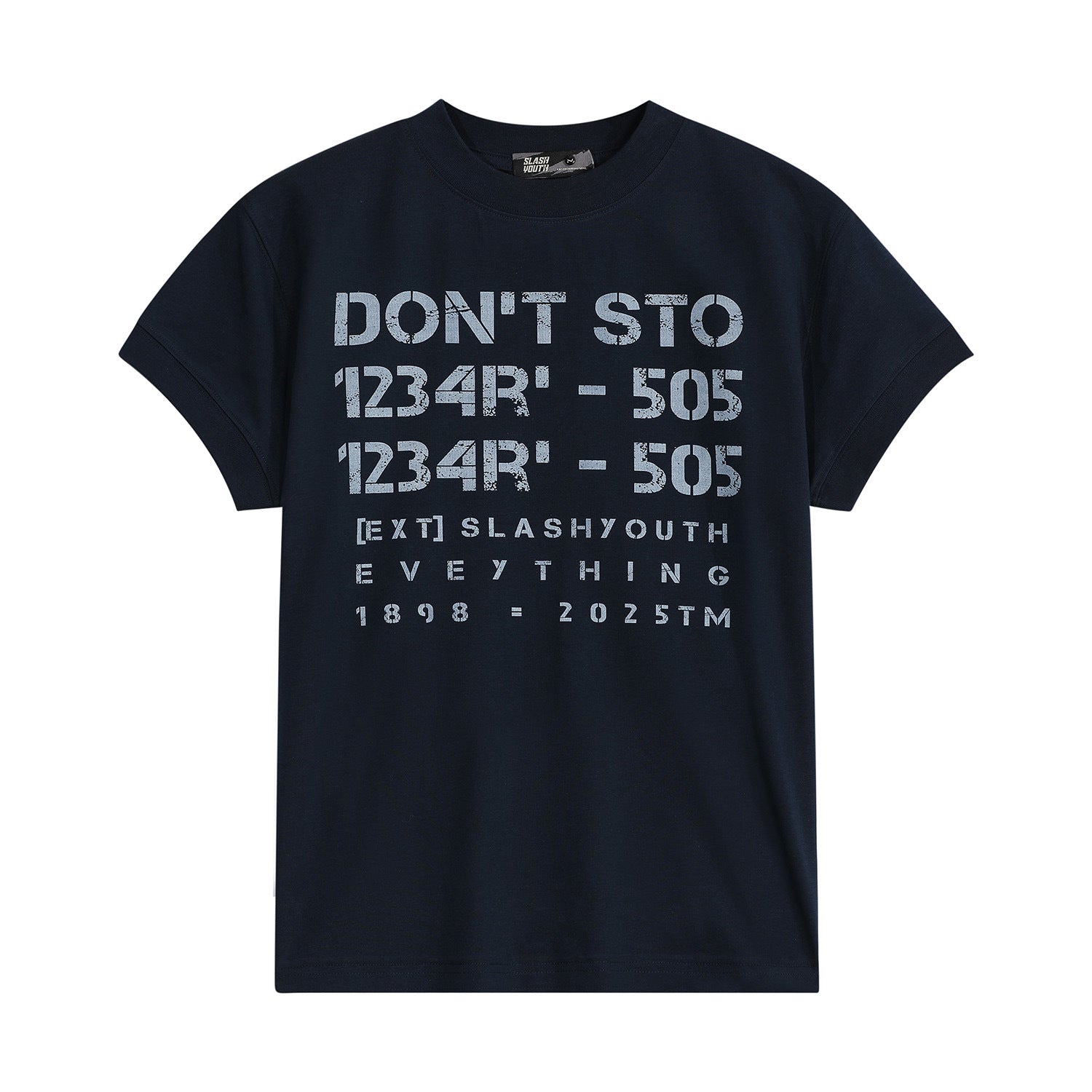 High-quality pure cotton T-shirt with small fly sleeves and slim shoulders