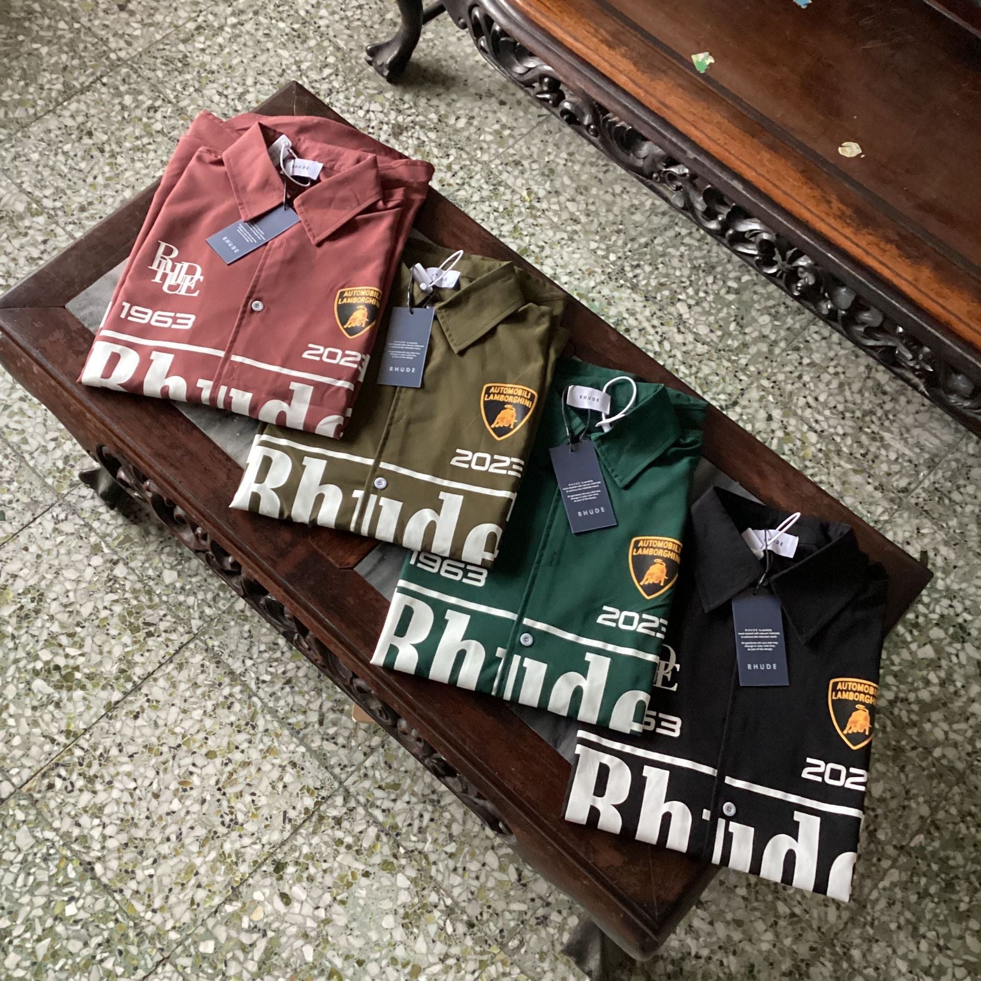 Rhude T Shirt Short Sleeve Shirt Casual Shirt