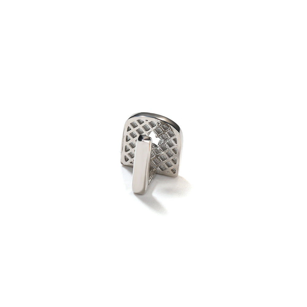 Grillz Single Braces Hip Hop Diamond Gold Teeth Spectrum