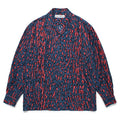 GUILTYPARTIES TIGER Long sleeved shirt 24AW new striped, leopard print Hawaiian rayon long-sleeved shirt men