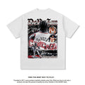 Nba T Shirt Summer Basketball Print Short Sleeve T-shirt Top Men and Women