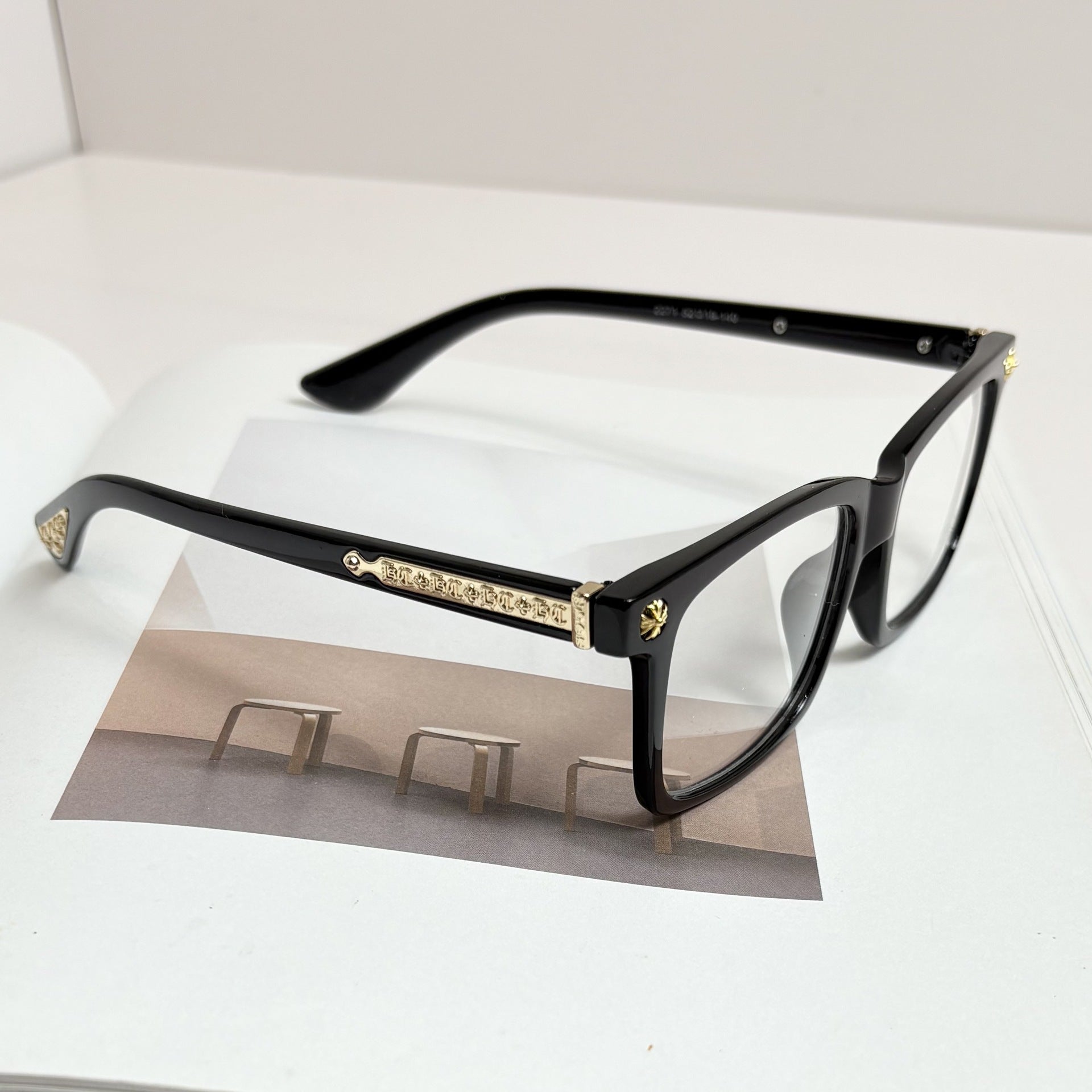 Chrome Hearts glasses box flat glasses classic travel fashion