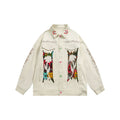 Unisex Jacket Vintage Jacket Loose Hippie Jacket
