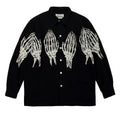 GUILTYPARTIES TIGER Long sleeved shirt, skeleton ghost hands and ghost claws, Hawaii men's and women's same long-sleeved shirt