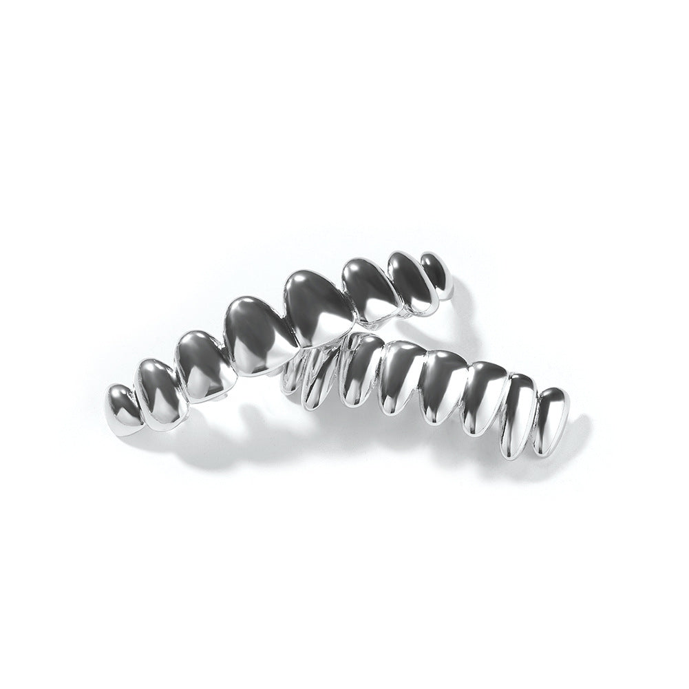 Grillz Rap Smooth 8 Tooth Irregular Braces Spectrum