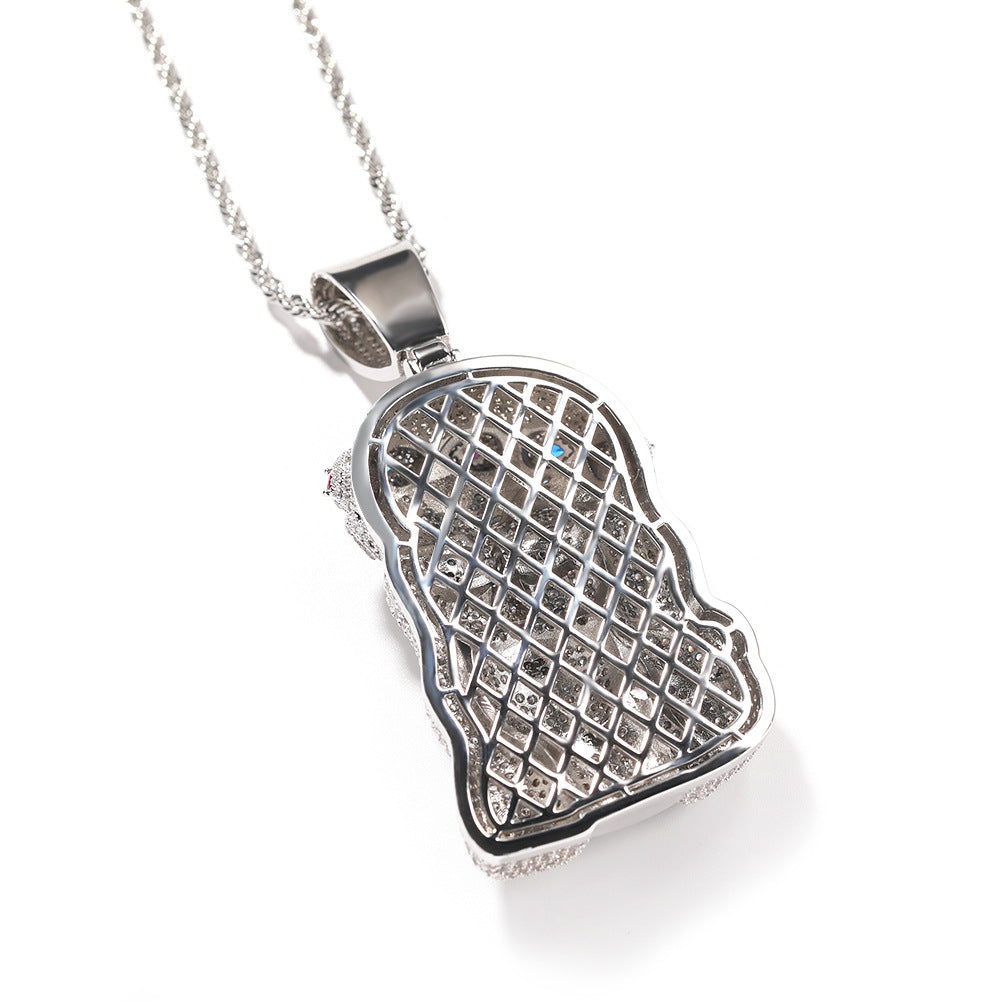 Jewelry Hip Hop Diamond Pendant Necklace Royalty Spectrum Egypt Pieces Cannabis