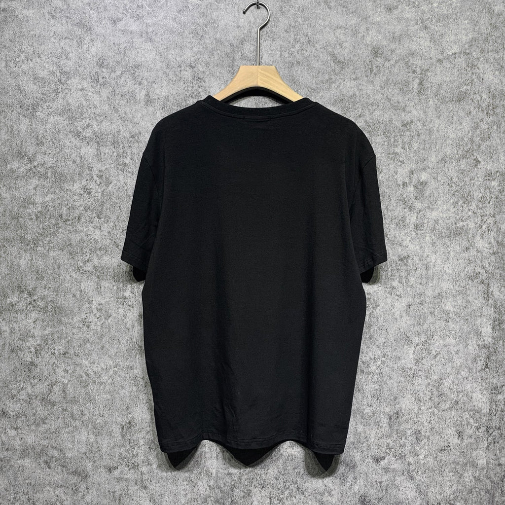 Amiri T Shirt Color Parrot Printing Casual Round Neck