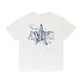 Amiri T Shirt Casual Hip Hop High Street round Neck Short Sleeve T-shirt