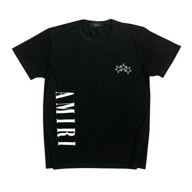 Amiri T Shirt Short Sleeve Printed Casual Half Sleeve T-shirt