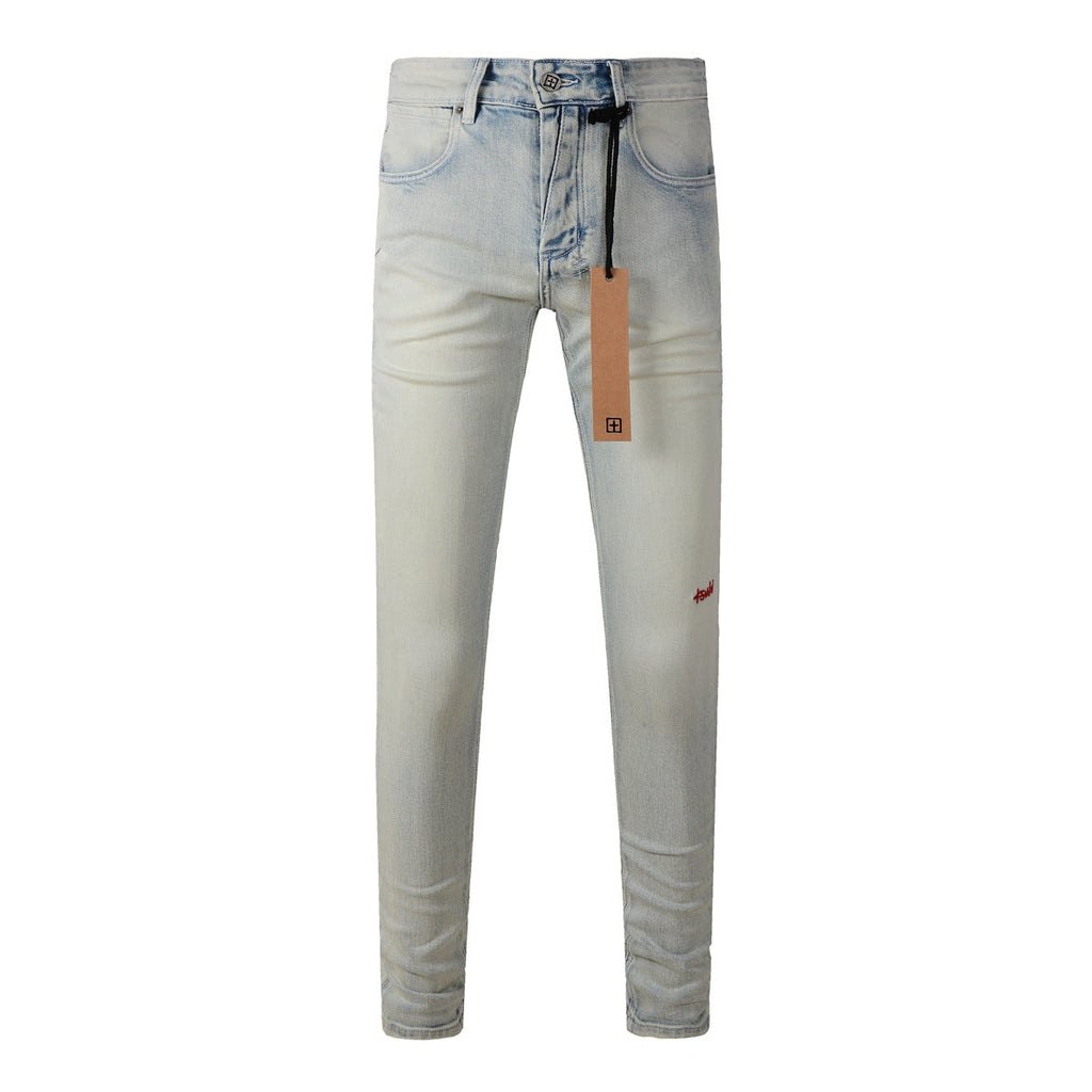 KSUBI Jeans Slim Fit Casual Stretch Jeans