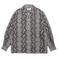 GUILTYPARTIES TIGER Long sleeved shirt Heaven, snake rayon Hawaiian long-sleeved shirt men