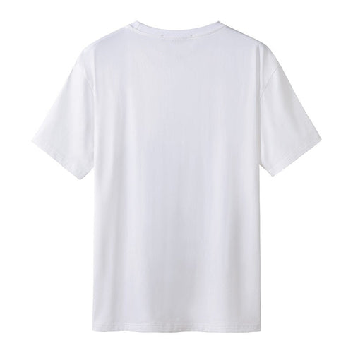 Amiri T Shirt Skull Print Casual round Neck Short Sleeve T-shirt
