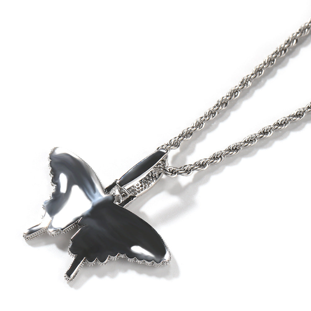 Jewelry mini butterfly pendant necklaceNecklaces Crosses Spectrum Necklaces Animal