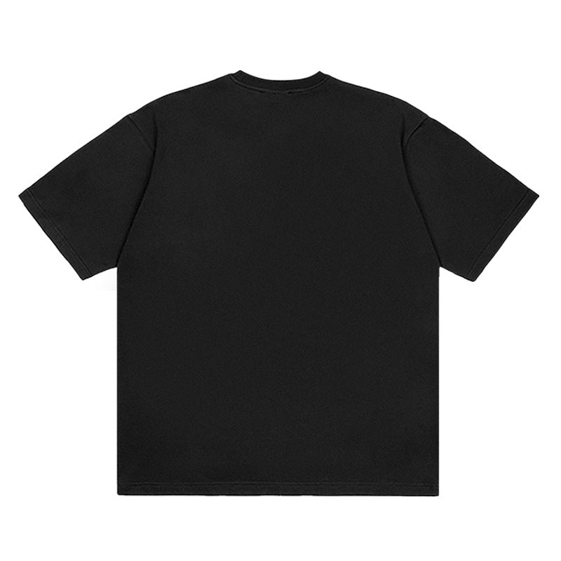 Nba T Shirt Star Series Dongqiqi Vintage Short-Sleeved T-shirt Fashion Brand Top Men and Women