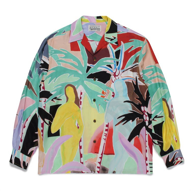 GUILTYPARTIES TIGER Long sleeved shirt, coconut Hawaii
