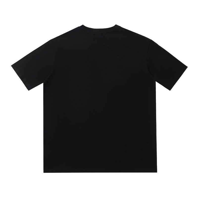 Rhude T Shirt Parrot Wheat Ear Letter Print Short Sleeve T-Shirt