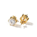 Earrings Zircon Earrings St. Valentine's Spectrum