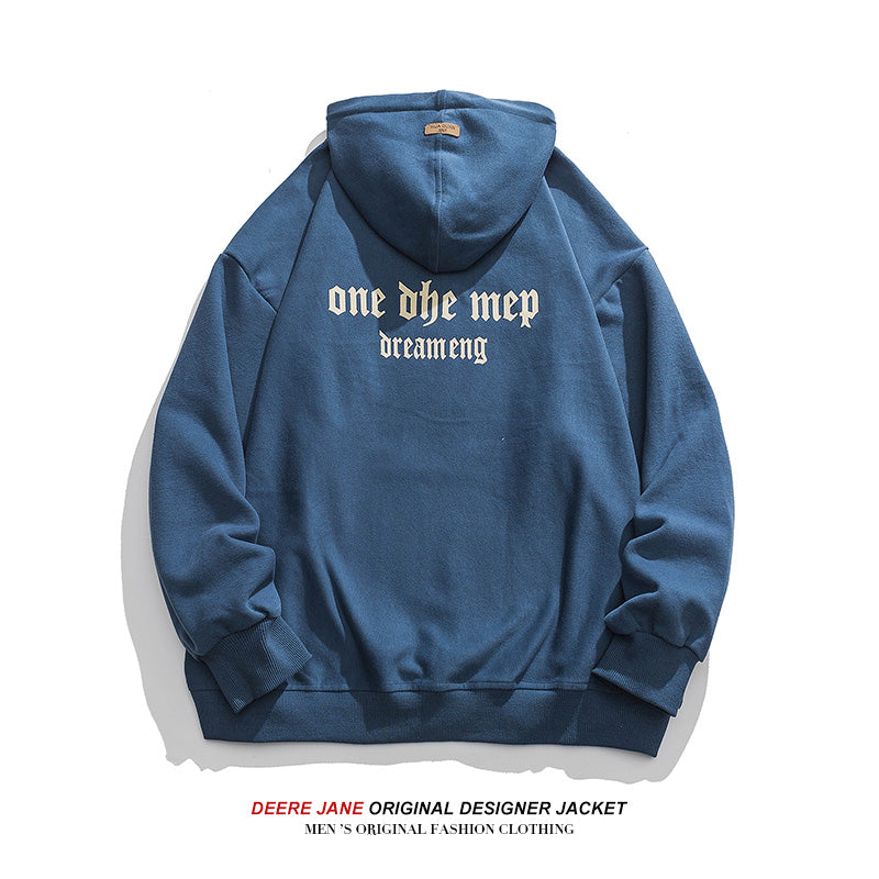 Men Pullover Hoodie Spring Sweater Male Loose All-Matching Top